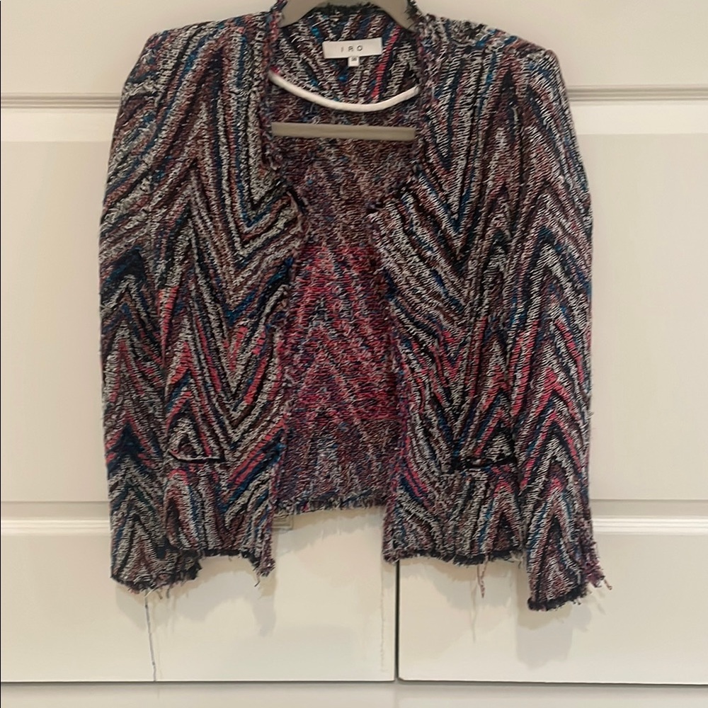 IRO Multicolor Chevron Blazer